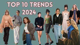 Top 10 Fashion Trends 2024 | Style Guide & Outfit Ideas | 2024 Fashion Recap