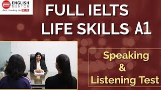 IELTS Life Skills A1 Full Test - Listening and Speaking