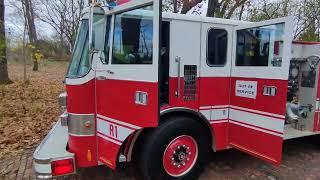 1992 Pierce Lance Fire Truck Tilt Cab