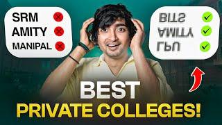 YOUR LAST OPTION!! - Choose Right Private Engineering College #jee #iit