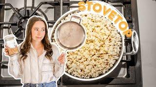 How to Make Popcorn on the Stove (without burning it)