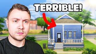 Fixing this awful starter lot in The Sims 4