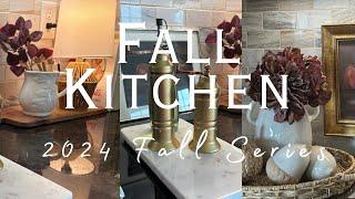 Fall Kitchen 2024  With Minimalist Fall Decor!