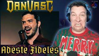 DaneBramage ROCKS Reaction to Dan Vasc - Adeste Fideles  METAL COVER