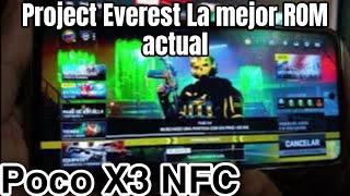 AMARAS PROJECT EVEREST EN TU POCO X3 NFC | LA MEJOR ROM MAS COMPLETA ACTUAL