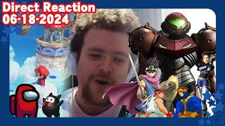 Nintendo Direct Reaction 06.18.2024