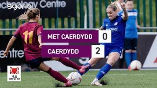 Met Caerdydd 0-2 Caerdydd | Cwpan Merched Cymru