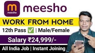 Meesho Recruitment 2024 | Online Jobs At Home | Work From Home Jobs 2024 | Meesho Work From Home