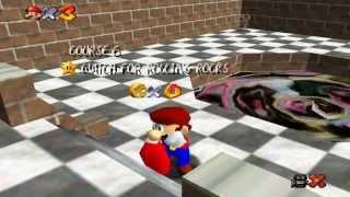 Super Mario 64 Speedrun - 16 star (25:30)