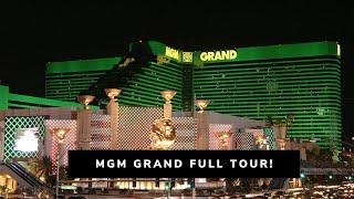 MGM Grand Las Vegas Full Tour and Review | The Largest Hotel I've Ever Seen