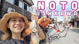 Wajima Morning Market in Noto, Ishikawa  Popular morning market had become lonely Japan vlog