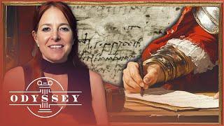 Alice Roberts Discovers Ancient Roman Letters At Vindolanda