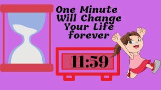 DIY Affiliate  One Minute Will Change Your Life Forever