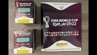 FIFA World Cup Qatar 2022 STICKER ALBUM + BOX Opening