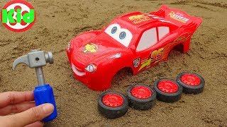 Lắp ráp xe ô tô đua lightning mcqueen - đồ chơi trẻ em B1246P Kid Studio