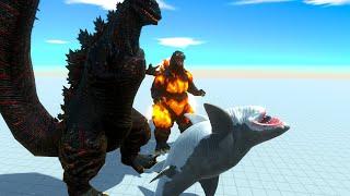 Monster War | King Kong vs Godzilla | Animal Revolt Battle Simulator - ARBS