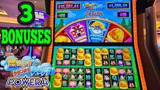 BUZZ SAW FEATURE on HUFF N MORE PUFF POWER 4 SLOT | New Las Vegas Slots | Red Rock Casino Las Vegas