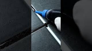 Tile Joint Black Pearl Violet Satisfying video #26 #satisfying #oddlysatisfying #shorts