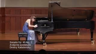 Echo Wang - Dmitry Kabalevsky Op.45 No. 2