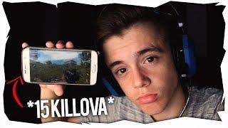 PRVI PUT U ŽIVOTU IGRAM PUBG MOBILE! *15 KILLOVA*