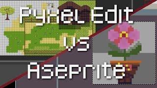 Aseprite vs Pyxel Edit - Pixel Art Animation & Tile Tool Comparison