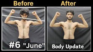 "June" Body Update | How To Gain Weight At Home | Gain Muscles | #Body #bodybuilding