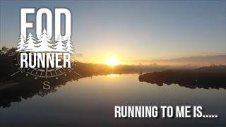 Running To Me Is.... | Running Inspiration | FOD Runner