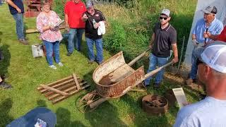 Step back in time - Ohio Auction-Tractors  Combines Trucks Mowers Antiques Tools