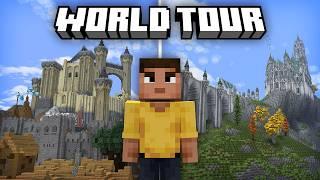 I spent 10 years building the Most Immersive Minecraft world  (World Tour)