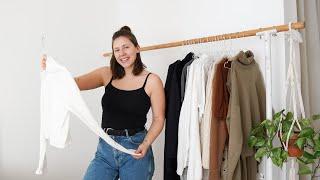 MEIN KLEIDERSCHRANK | Minimalistisch, nachhaltig, fair | Capsule Wardrobe