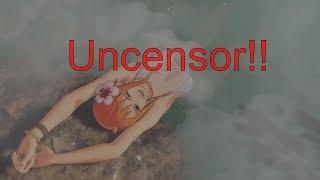 MUST SEE!!! - xxx Nami,Robin,Tachigi Hotspring uncensor special cut scene - ONE PIECE World seeker