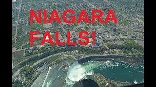 Cessna 210 drops landing gear on Niagara Falls!