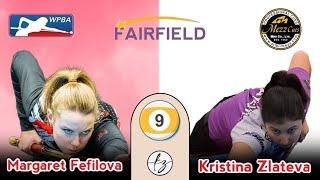 WPBA Fairfield 2024: Kristina Zlateva vs Margaret Fefilova Styer