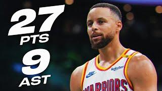 Stephen Curry GOES TO WORK in The 2022 NBA Finals Rematch! | November 6, 2024