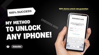 My Secret Working Method to Unlock iCloud Activation Lock in 2024!