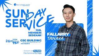 FCYS |  24 NOVEMBER 2024 | 11.00 WIB | FALLARRY TANAYA | HAL MEMBERI SEDEKAH