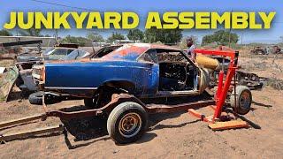 Junkyard Assembly of 1967 Chevelle and Junkyard Crawl! Future Projects?