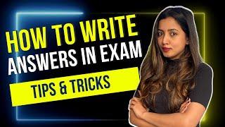 How to Write Answers in Board Exams | Paper Presentation Skills | Tips and Tricks | Shubham Pathak