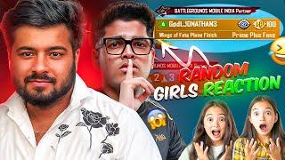 RANDOM GIRLS SHOCKED@JONATHANGAMINGYT REALPRANK IN BGMI | TDM 1vs3 CHALLENGE | KADAM OP