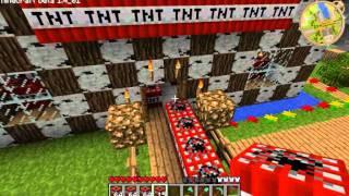 Minecraft Gaststädte wird zerbombt