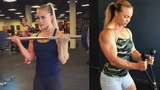 Muhammad.Saif.Fitness FEMALES FITNESS  - Angelica  IFBB MUSCLE  FEMALE BODYBUILDING  GYM WORKOUT