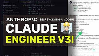 Claude Engineer V3 : This NEW SELF EVOLVING AI Coding Agent IS BETTER THAN AIDER & CLINE?