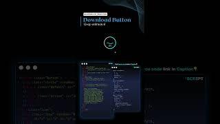 Download button animation #html#css#js#download#button#animation