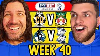 LEAGUE 1 WEEK 40 PREDICTIONS