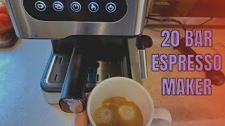 Kwister Espresso Machine Review: PERFECT Cappuccino Espresso Coffee Maker