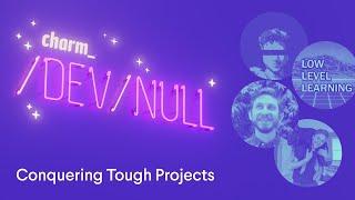 Conquering Tough Projects with @maaslalani @teej_dv @LowLevelLearning @RoxCodes