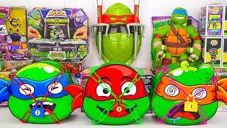 Teenage Mutant Ninja Turtles Unboxing Review ASMR | Raphael Box Lock, Leonardo, Donatello Box Lock