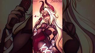 КАЛИТКА#carmillacarmine #lilith #hasbinhotelfanart #hazbinhotel #fusionart #fusion