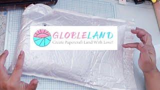 Globleland haul stamps and dies w/ samples