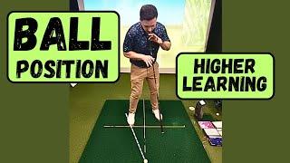 ADVANCED Golf Ball Position in the Golf Swing